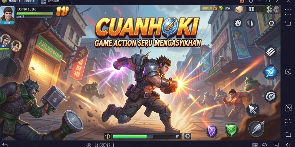 Screenshot CUANHOKI menampilkan aksi seru dalam dunia penuh tantangan.