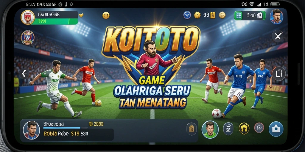 Tampilan gameplay seru dan kompetitif dalam KOITOTO.