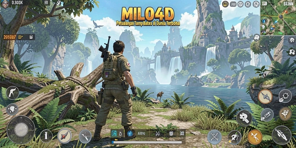 Tampilan gameplay MILO4D yang menakjubkan di dunia terbuka